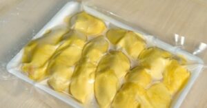 Cách Bảo Quản Sầu Riêng Đã Tách Vỏ Trong Tủ Đông